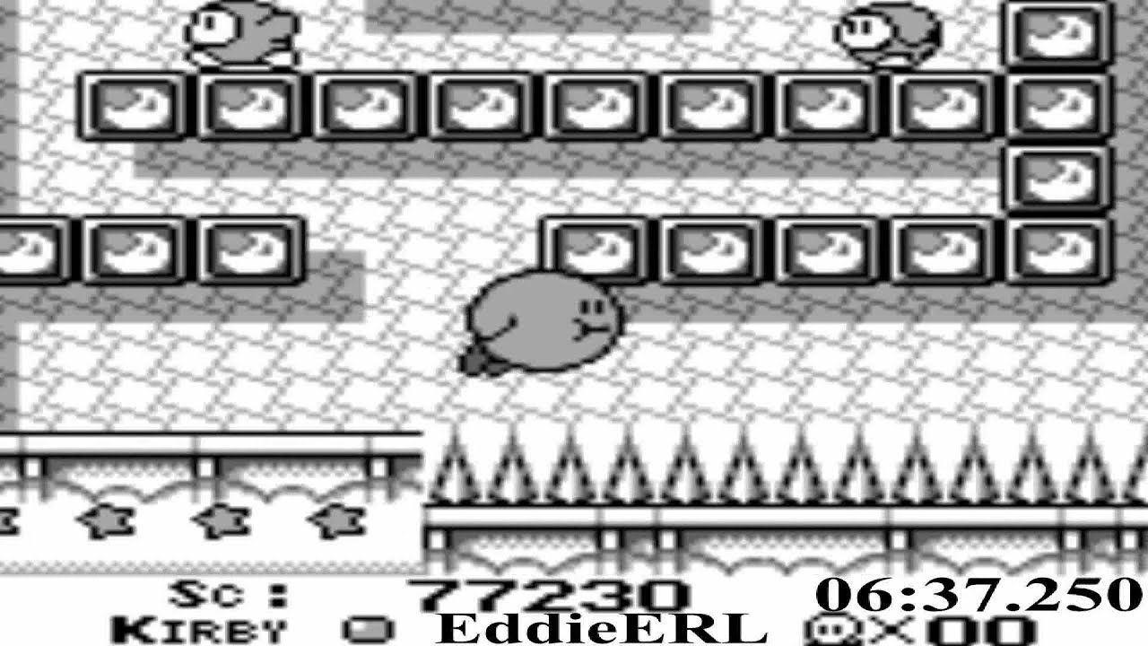 [OLD] (GB) Kirby's Dream Land - Speedrun (One Life and Extra Game)