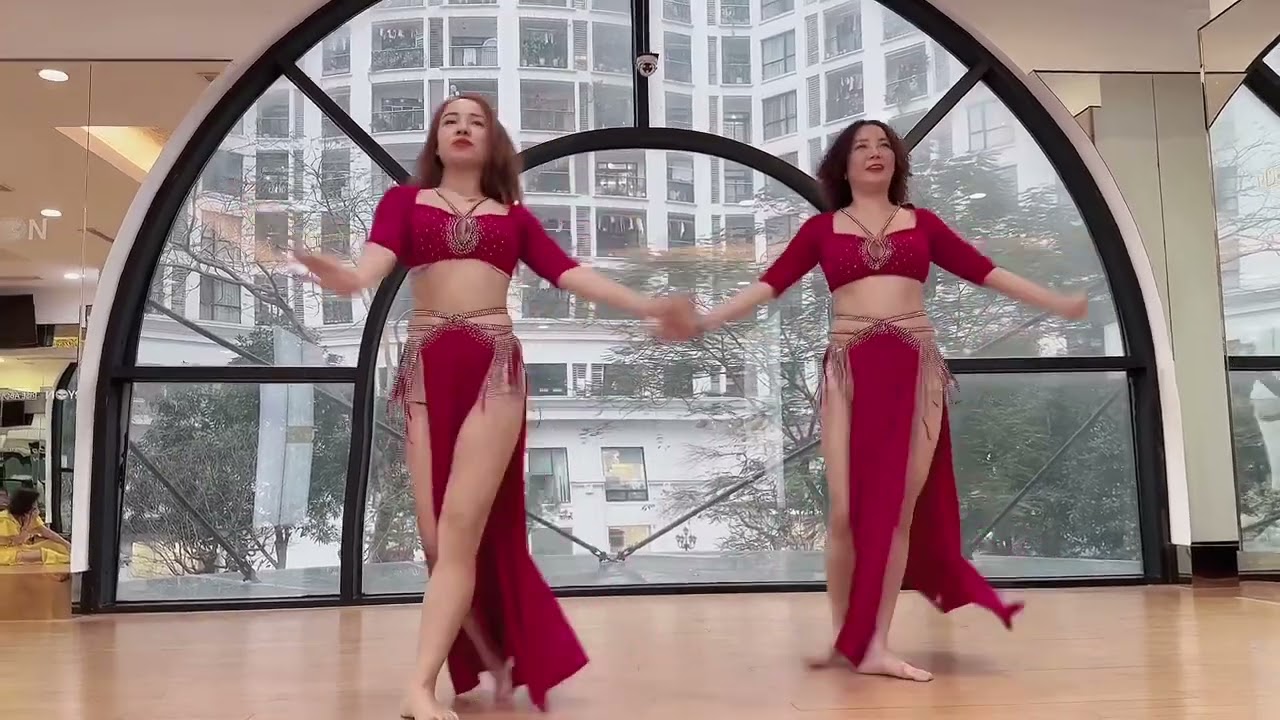 [Đào Hà Choreo]. Đào Hà & Thái Hường. Oriental bellydance. Đào Hà bellydance, #muabung