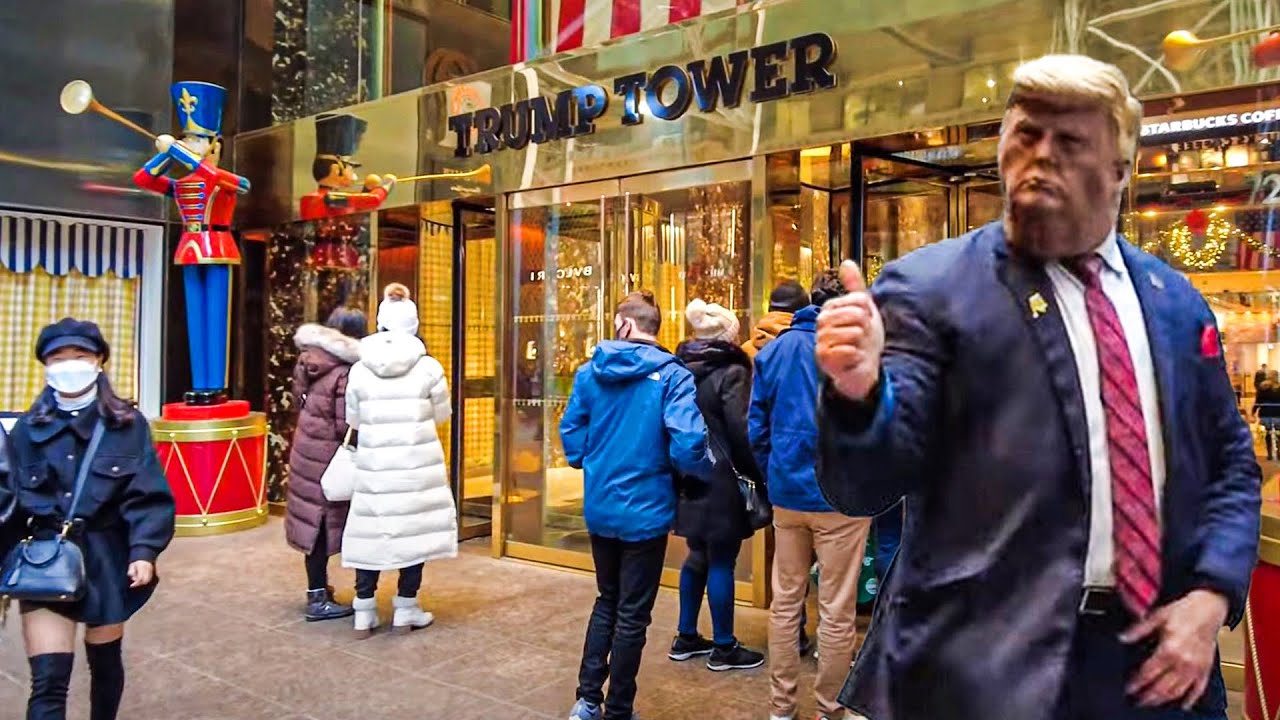 Exploring Trump Tower in December 2021