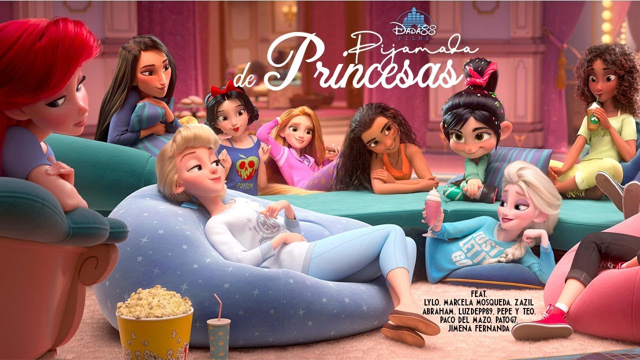 Pijamada de Princesas (Parodia Wifi Ralph) // dadá88