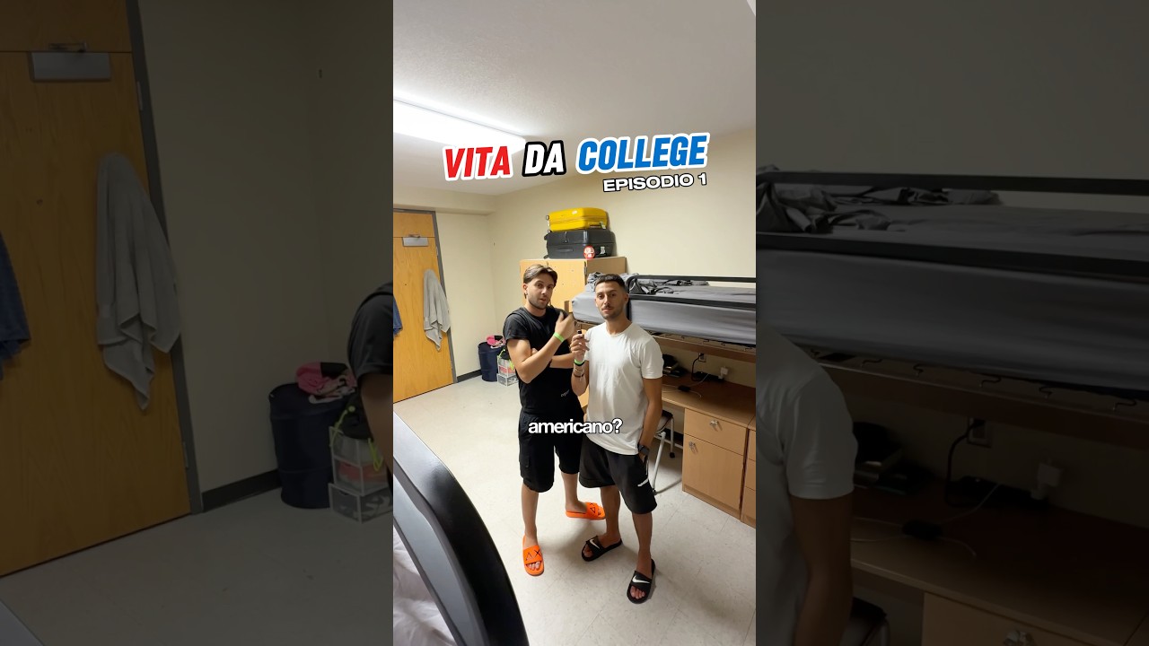 COM&rsquo;&Egrave; LA VITA IN UN COLLEGE AMERICANO? Ep.1 🇺🇸⚽️ #USA #college #YesManExperiment