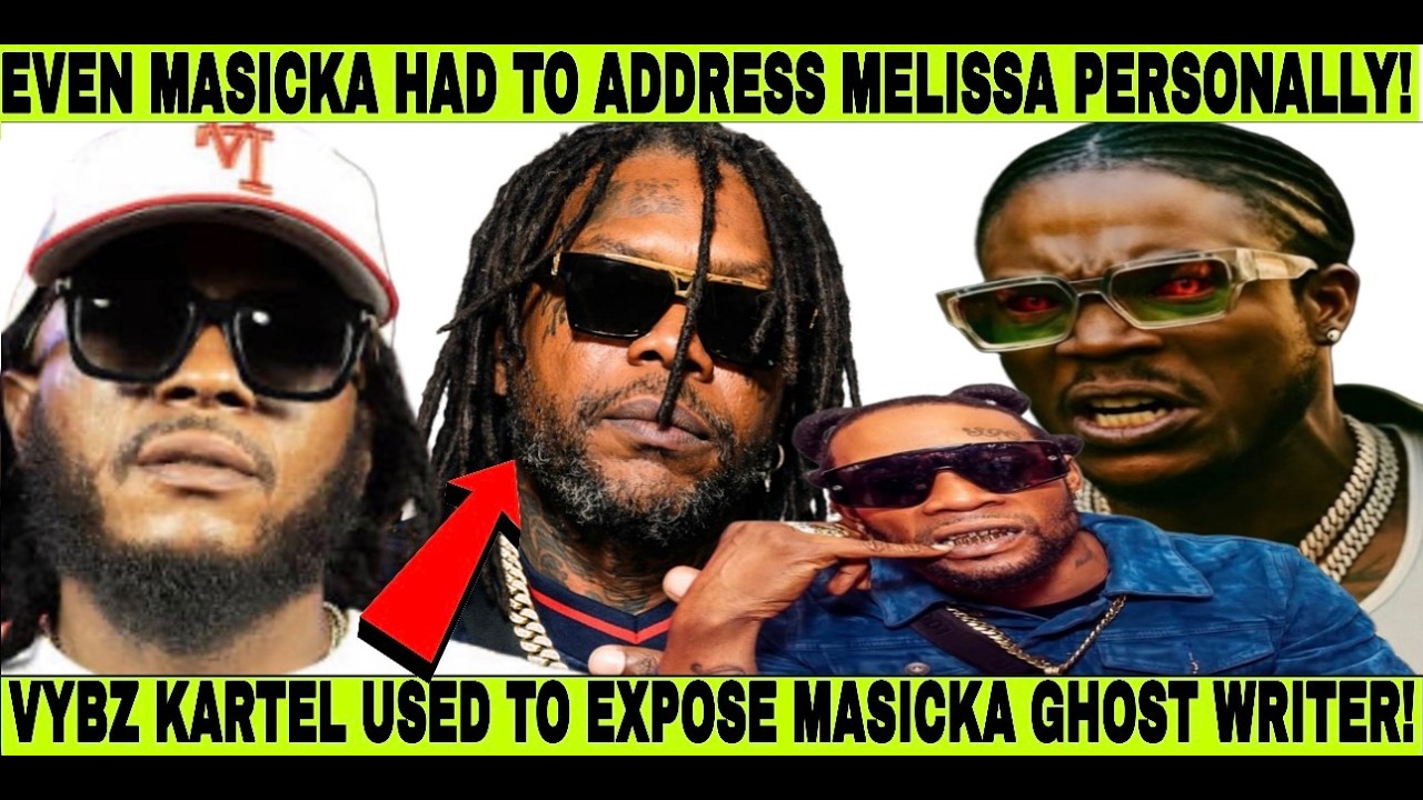 OMG! VYBZ KARTEL USE TO XPOSE MASICKA  GHOST WRITER HE HAD TO REACT BRAWLIN! KHAGO TELL GRINDSMAN NO