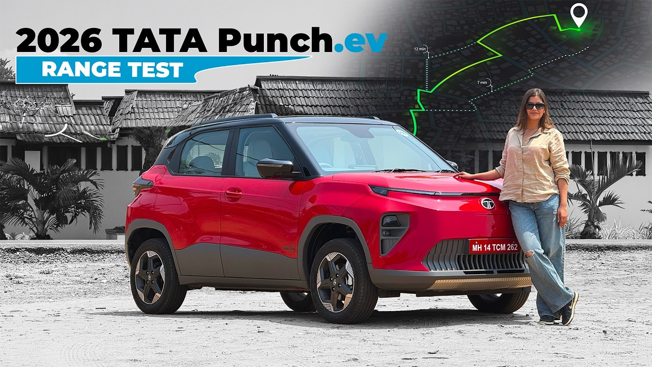 2026 Tata Punch.ev Real World Range Test | 40 kWh 300&ndash;350 KM?