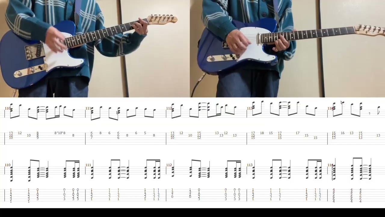 BUMP OF CHICKEN Ever lasting lie ギター 弾いてみた TAB譜付