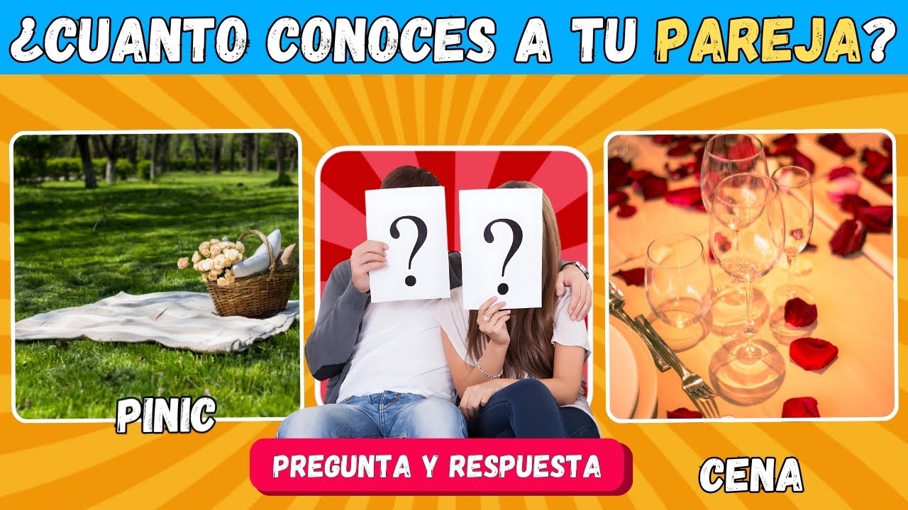 &iquest;Cu&aacute;nto sabes de tu pareja?  🥰❤️👩🏻&zwj;❤️&zwj;💋&zwj;👨🏼 Quiz de parejas - Quiz kingdom 👑