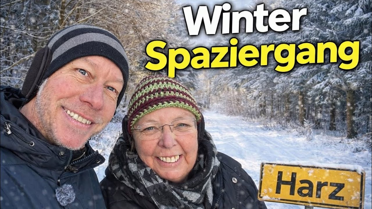 Schnee Spaziergang im Harz
