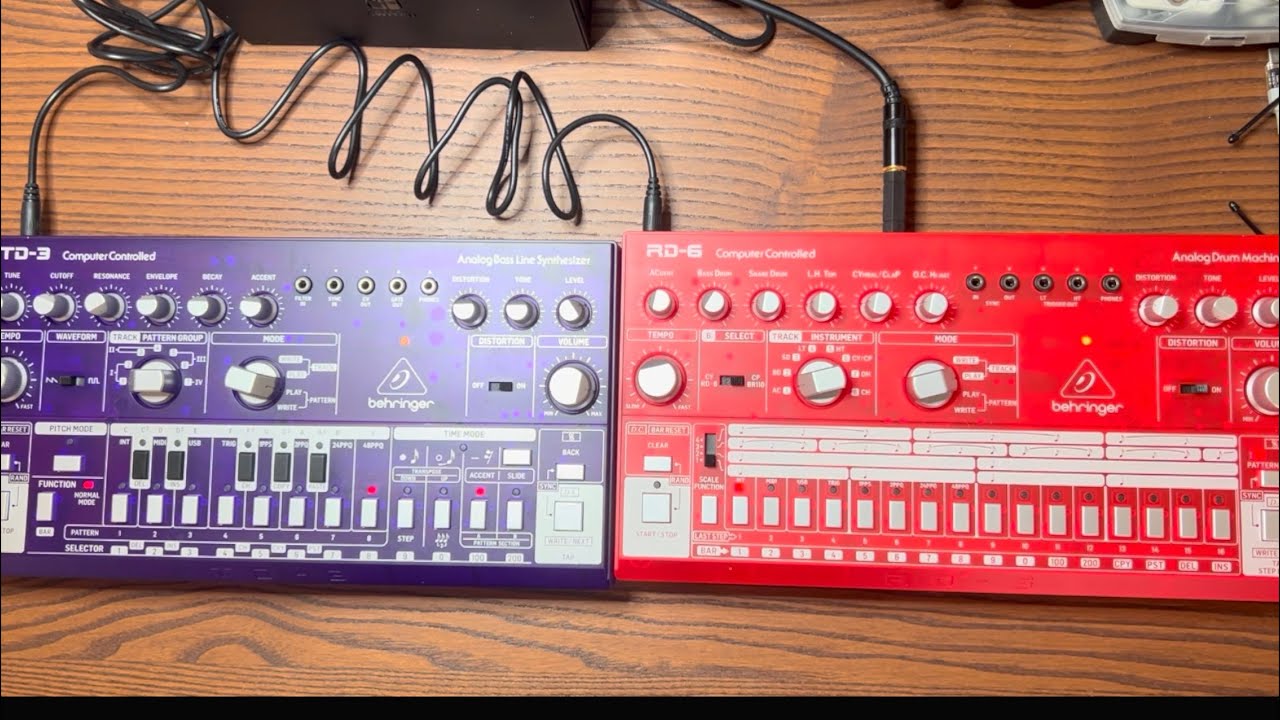 Behringer  TD-3 és RD-6