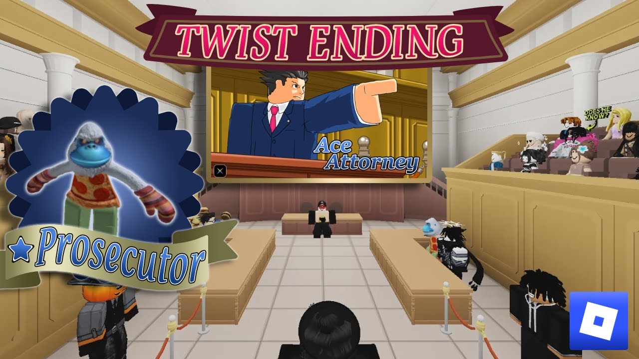The Greatest Twist There Never Was - Ace Attorney on Roblox