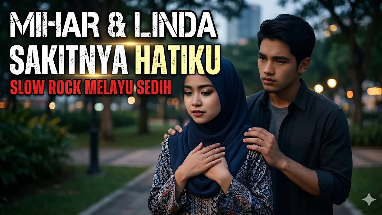 SAKITNYA HATIKU - MIHAR LAGU SLOW ROCK MELAYU SEDIH SANGAT MENYENTUH PERASAAN 