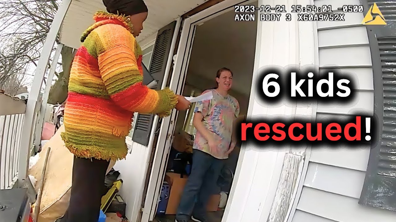 Police Rescue 6 Children From Filthy Home &ndash; Parents Arrested | Bodycam Footage