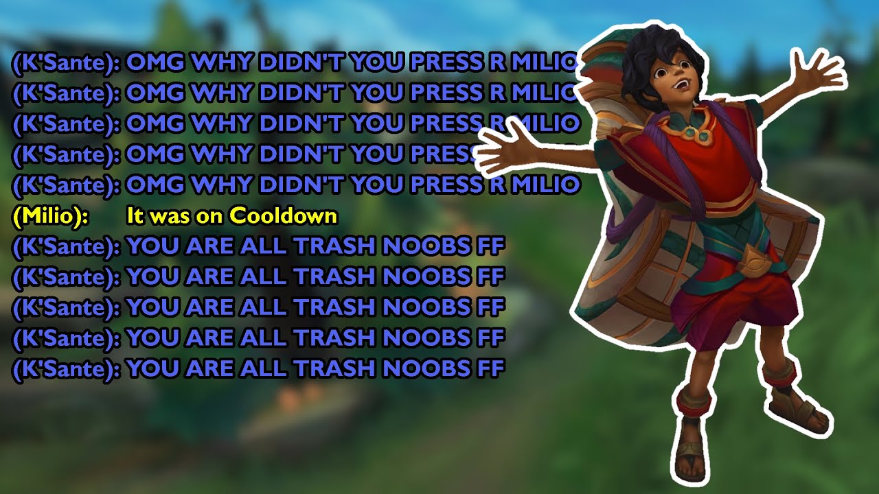 I got FLAMED for using my ULT - Milio Support - 14.3