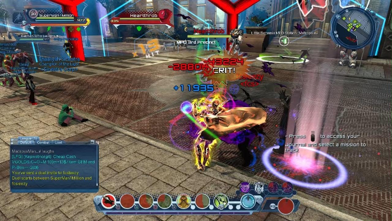 Dcuo open world pvp Top Light vs Top Mental