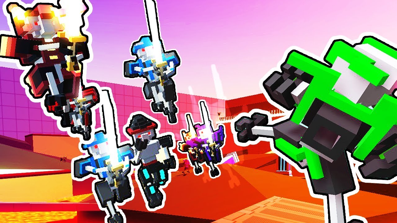 Clone Drone: KICK ONLY CHALLENGE! LAST BOT STANDING - Clone Drone in the Danger Zone Gameplay