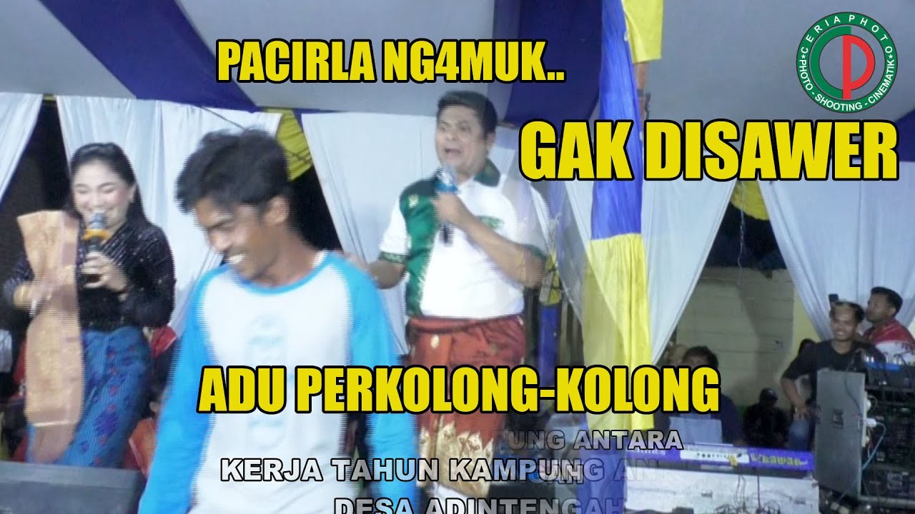 ADU PERKOLONG KOLONG PACIRLA VS ICHE BR GINTING | KERJA TAHUN KAMPUNG ANTARA | PAT 1