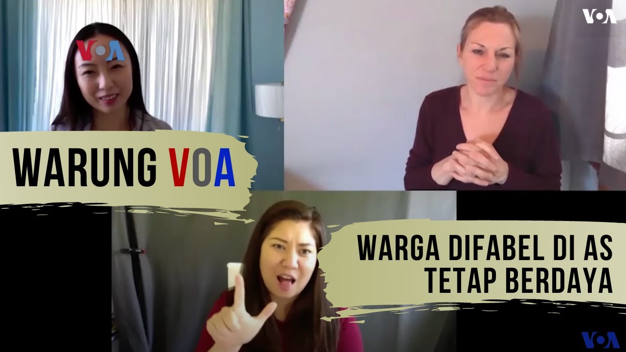 Warung VOA: Warga Difabel di AS Tetap Berdaya