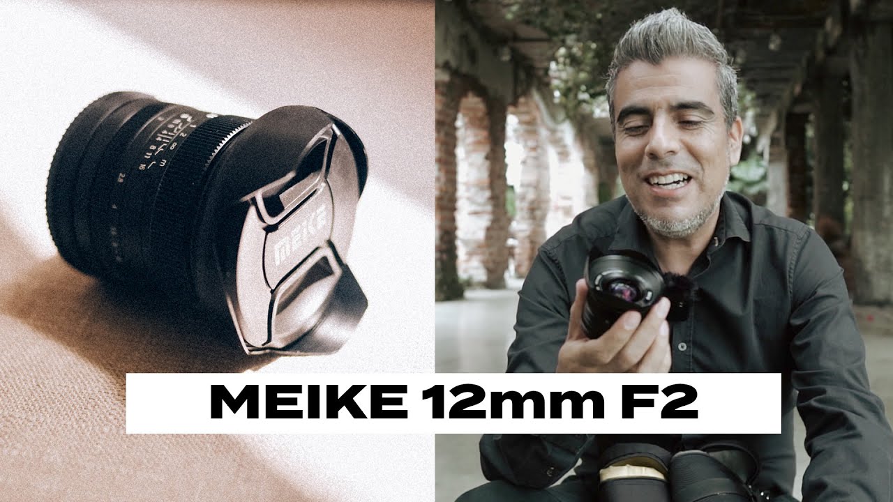 Lente MEIKE 12mm f2 para Sony, Fuji, Canon, Nikon y M4/3 - Lente Gran Angular para tus Bodas