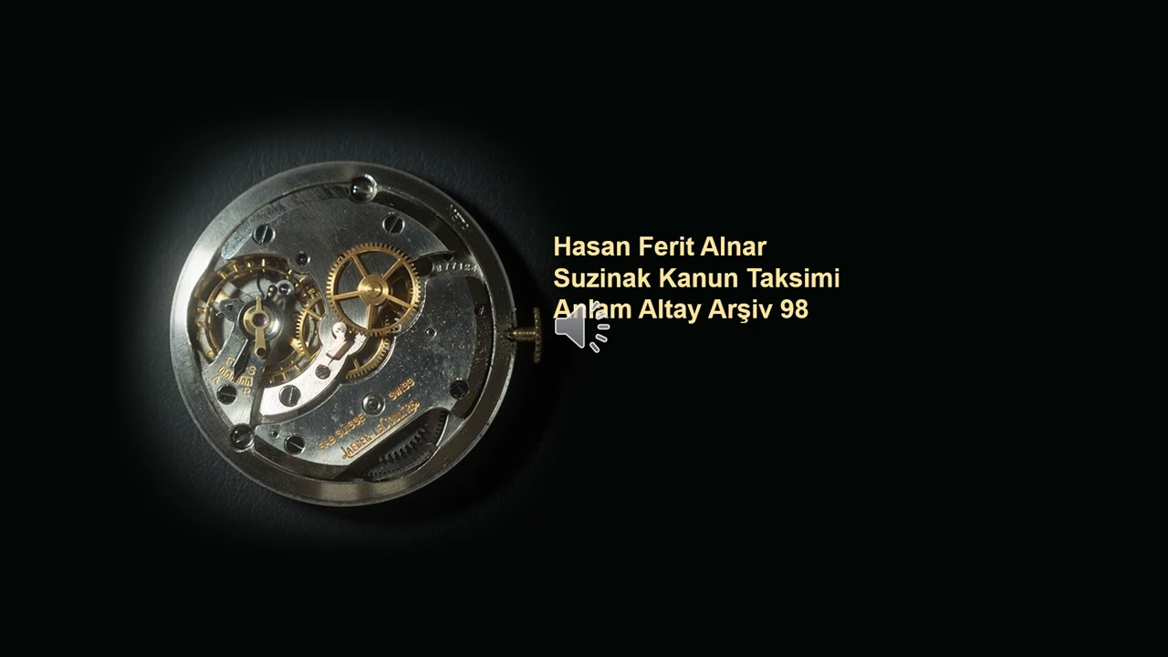 Hasan Ferit Alnar, Suzinak Kanun Taksimi, Anlam Altay Arşiv 98