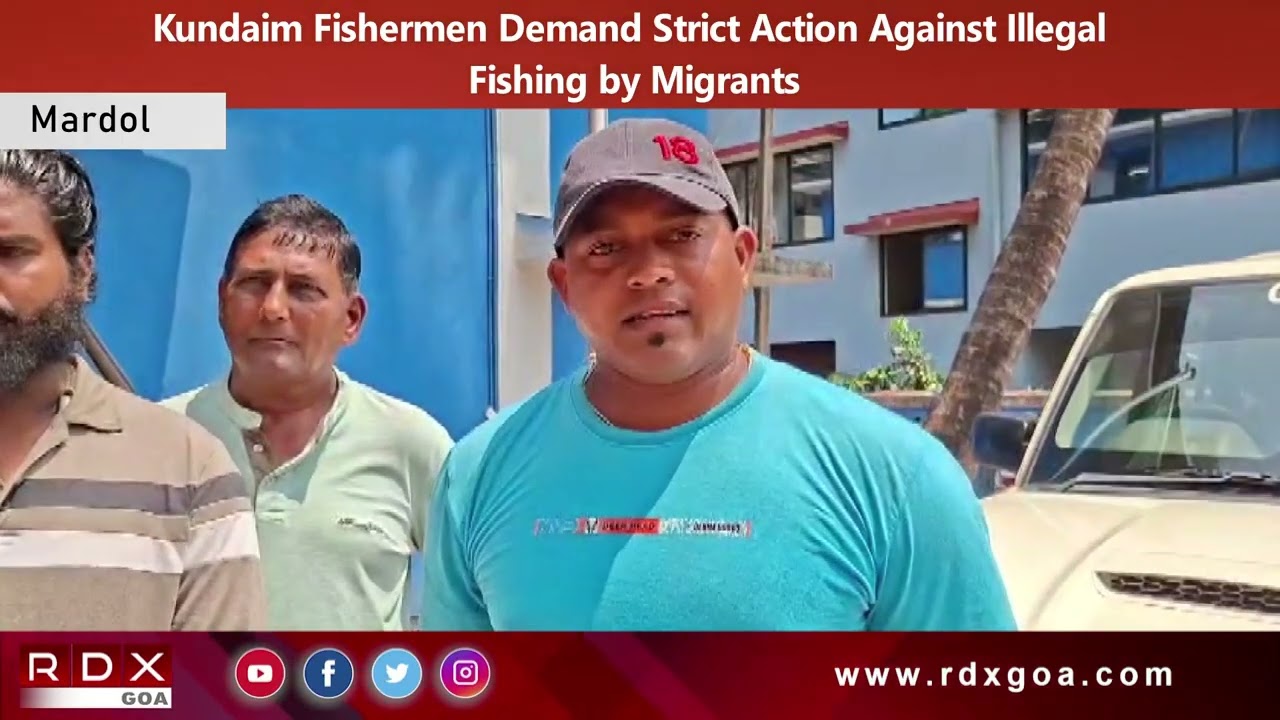 Kundaim Fishermen Demand Strict Action Against Illegal Fishing by Migrants