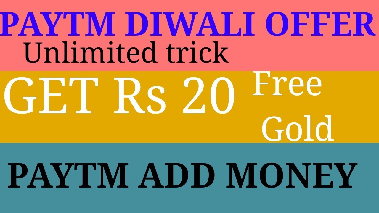 GET 20 RUPEES PAYTM GOLD FREE | LATEST ADD MONEY PROMO CODE By Frasto Tech