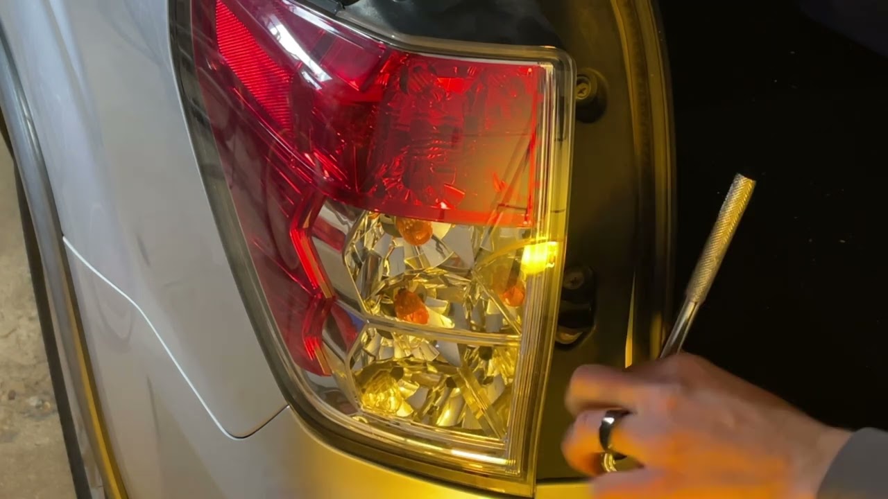 How To Replace The Brake Light Bulb 2010 Subaru Forester