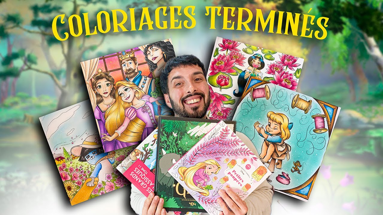 Coloriages terminés, fin des encours & coups de cœur 2025 ❤️