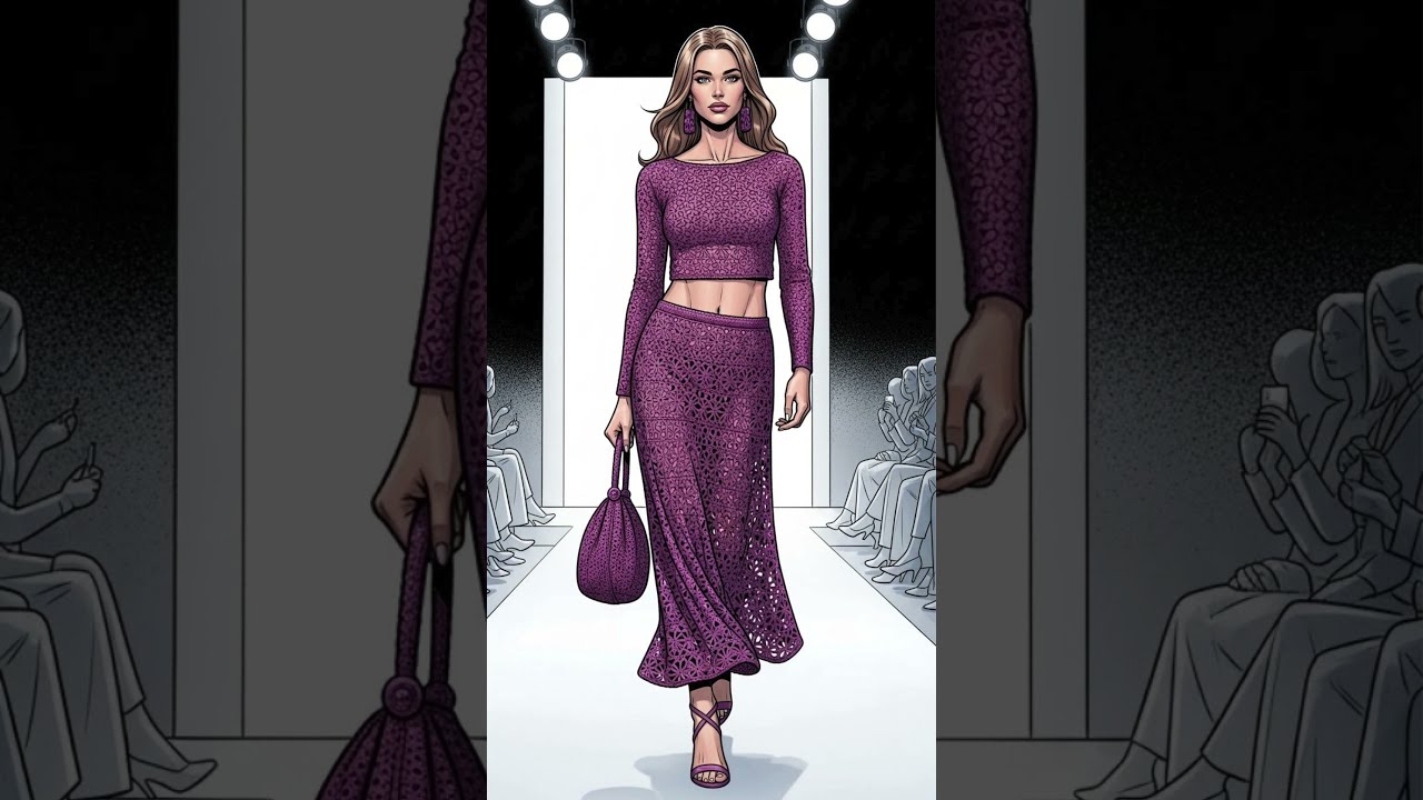 Crochet Suit & Purse Ideas | Elegant Handmade Clothing