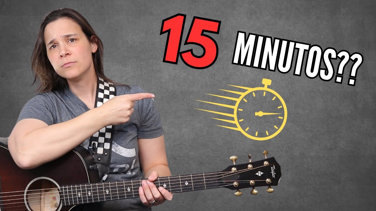 ¿Solo tienes 15 minutos? ¡No hay problema! Consejos para practicar guitarra