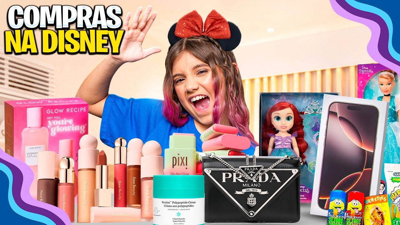 COMPRINHAS DA DISNEY - MOSTRAMOS TUDO QUE COMPRAMOS NOS ESTADOS UNIDOS!