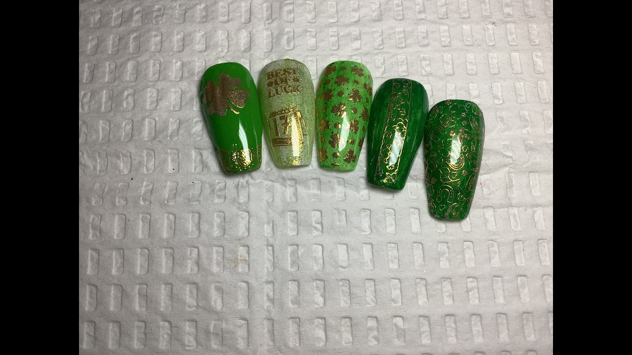 St. Patrick’s nails designs #thenaillife24