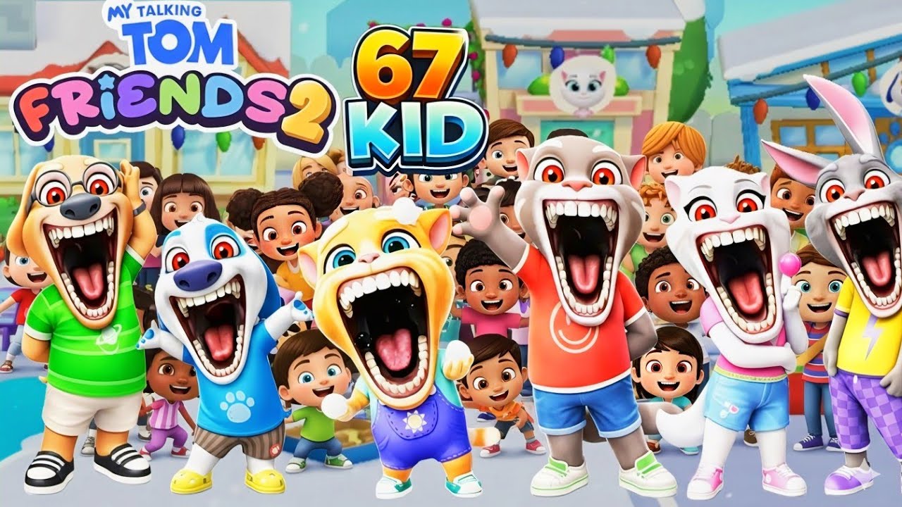Ginger is 67 Kid ?! 😼 My Talking Tom Friends 2 Update All Trailers Animation All Characters Unlocked