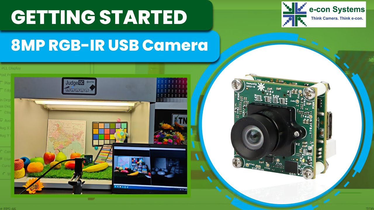 Getting started with 4K RGB-IR USB Camera | e-con Systems