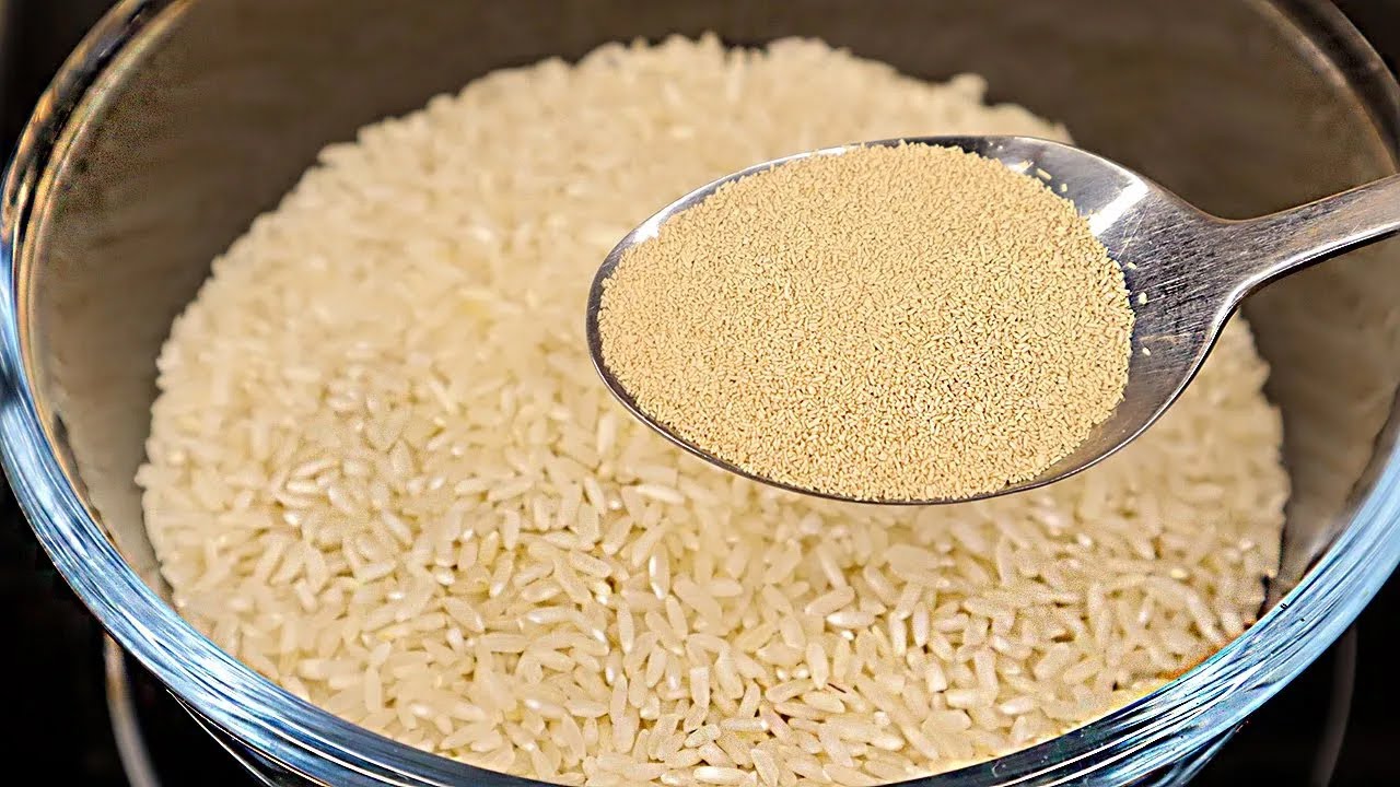 Mischen Sie Hefe mit Reis, Sie werden es lieben!❗ Vergessenes Brotrezept! Brot backen