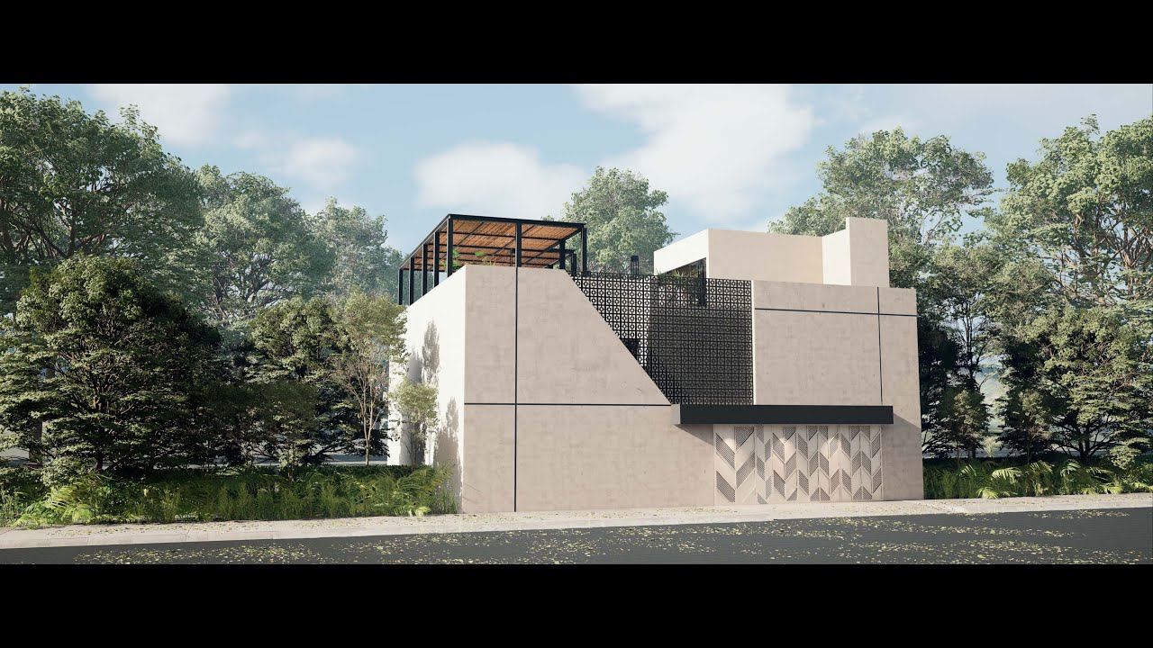 House Design 15x15 Meters | Casa de 15x15 metros