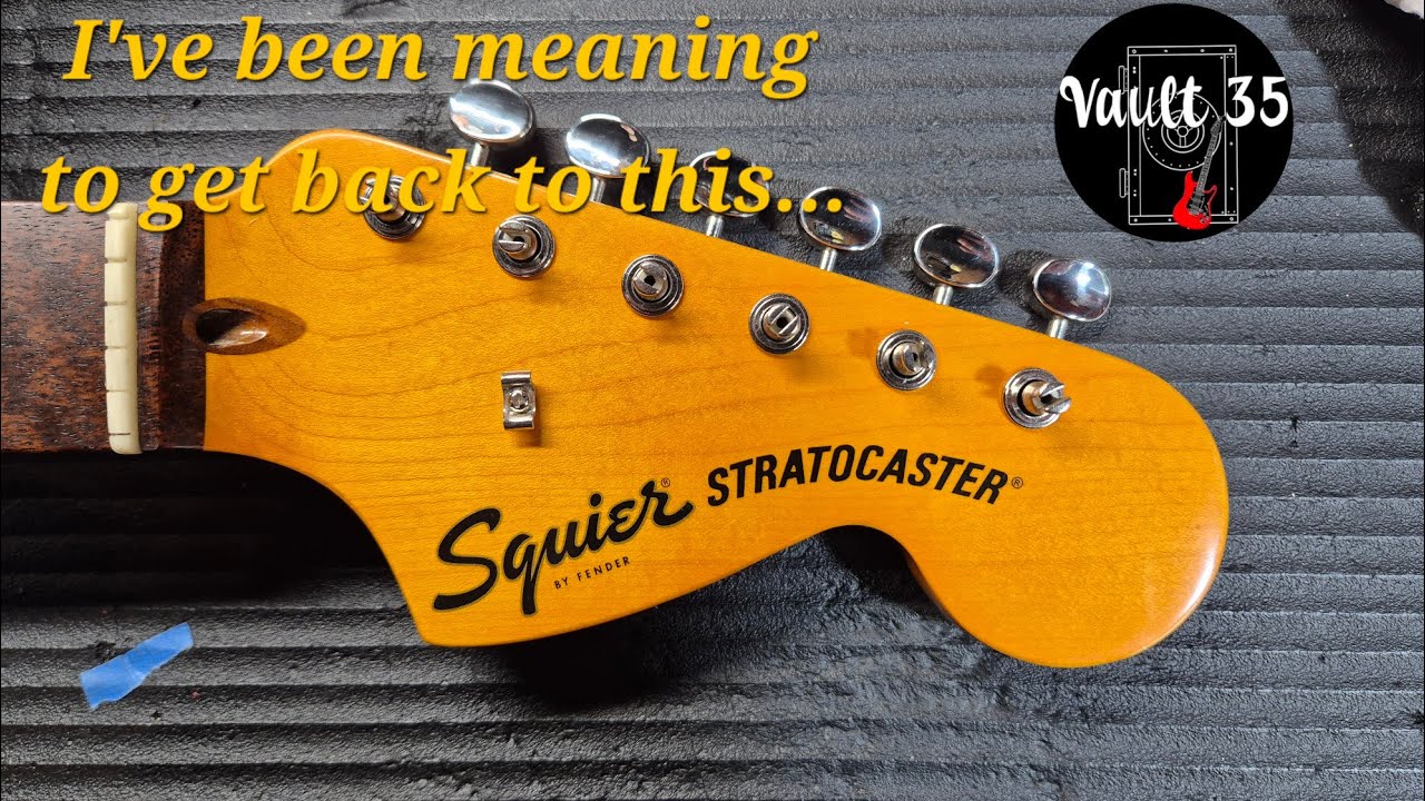 EP71. Removing Mods From My Squier Classic Vibe Stratocaster Before I Sell It.
