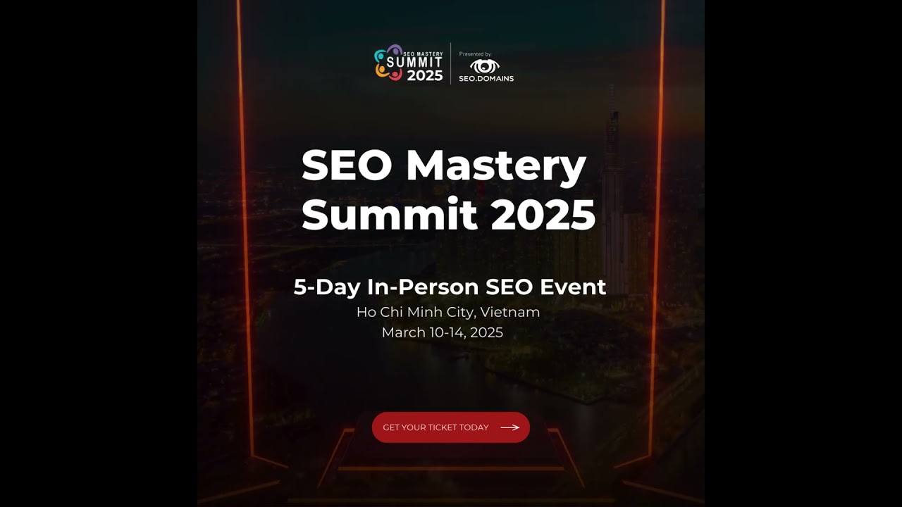 SEO Mastery Summit 2025 is back!