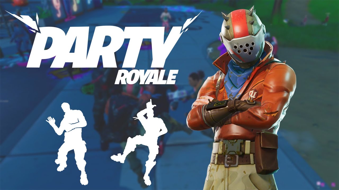 Rust Lord being TOXIC to everyone in Party Royale | Fortnite