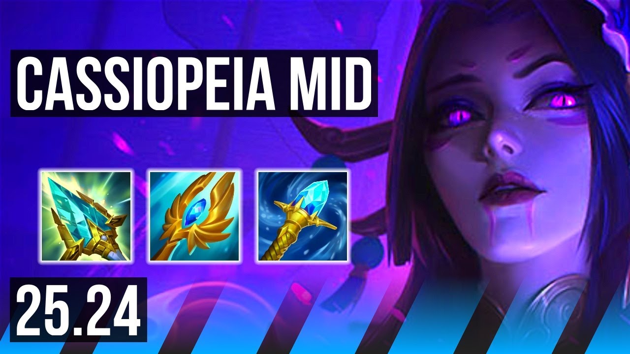 CASSIOPEIA vs FIZZ (MID) | KR Master | 25.24