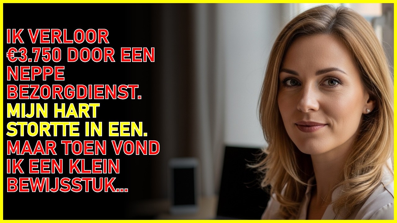 Ik werd opgelicht €3.750 via een bezorgdienst — maar ze wisten niet dat IBAN-bewijs...