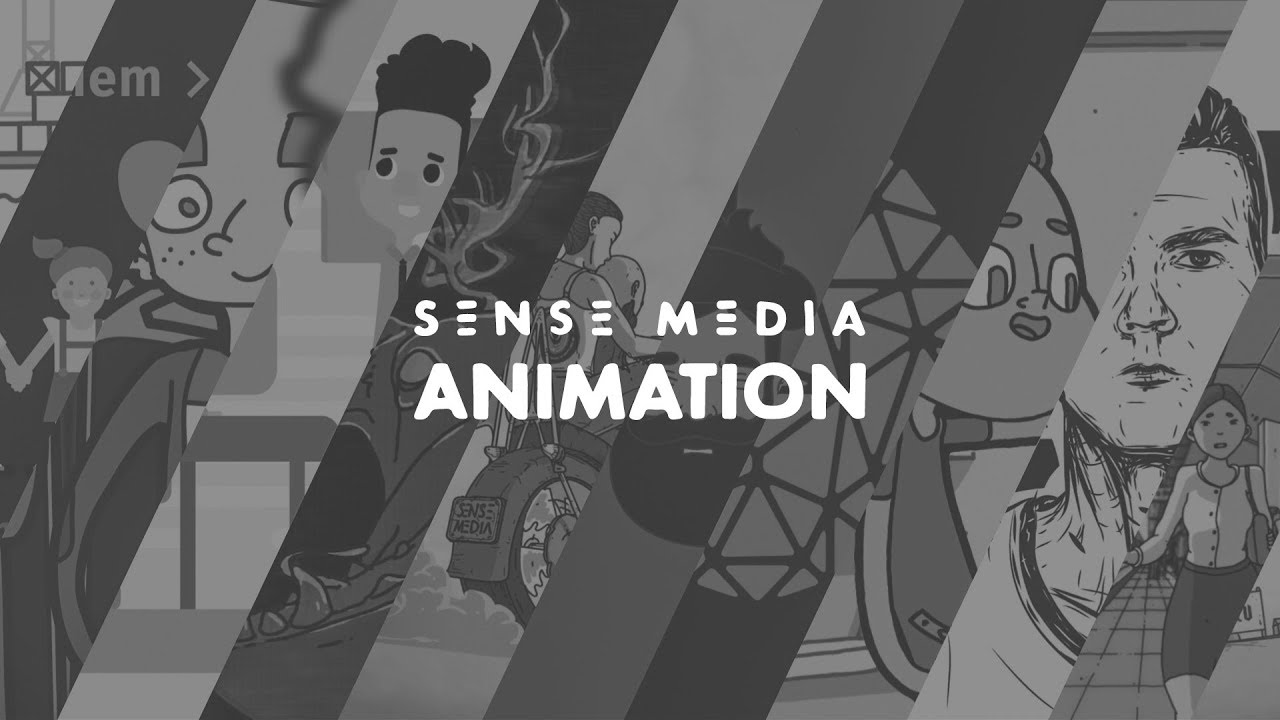 SENSE MEDIA Animation studio showreel