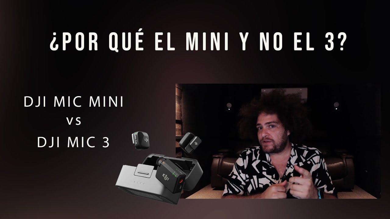 Por qué escogimos el DJI Mic Mini vs el DJI Mic 3