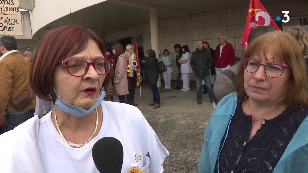 Nouvelle mobilisation contre le manque de moyens au CHU de Limoges