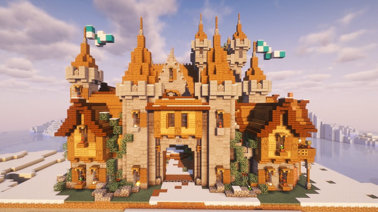 El Castillo Medieval más IMPRESIONANTE que he hecho en Minecraft