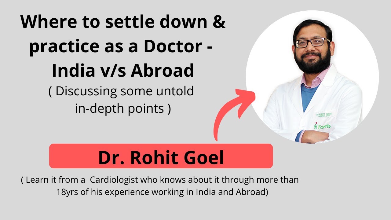 Practicing Medicine in India v/s Abroad - Some untold points | Career Options for MBBS in Abroad