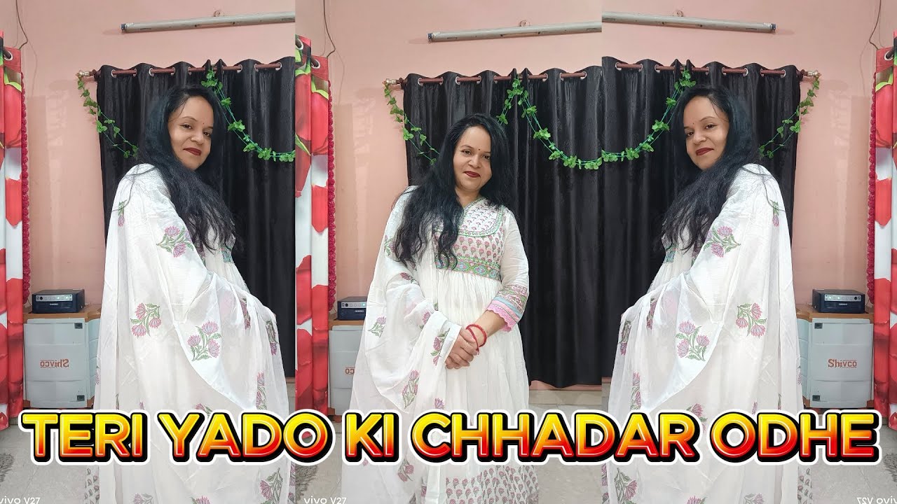 Teri Yaadon Ki Chadar Odhe | Emotional Romantic Dance Video | Anamika Mishra ✨l Anamika Mishra Dance