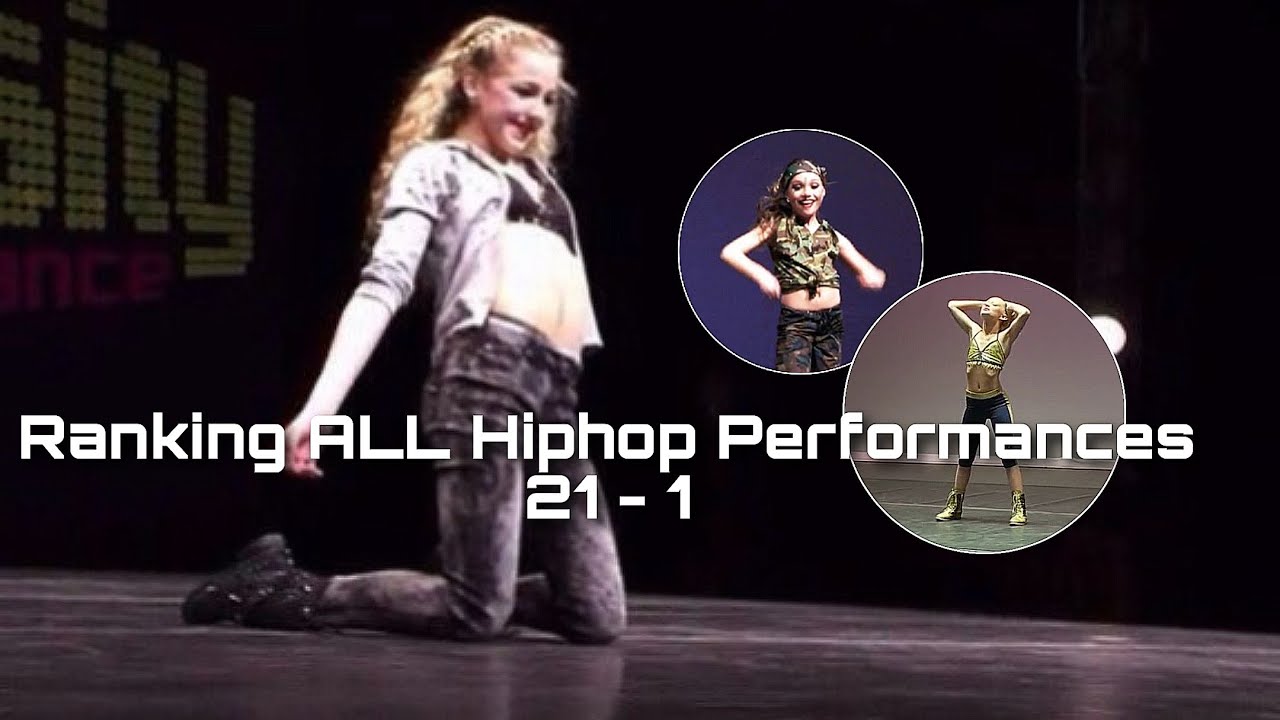 Ranking ALL Hiphop Performances 21 - 1 | Dance Moms
