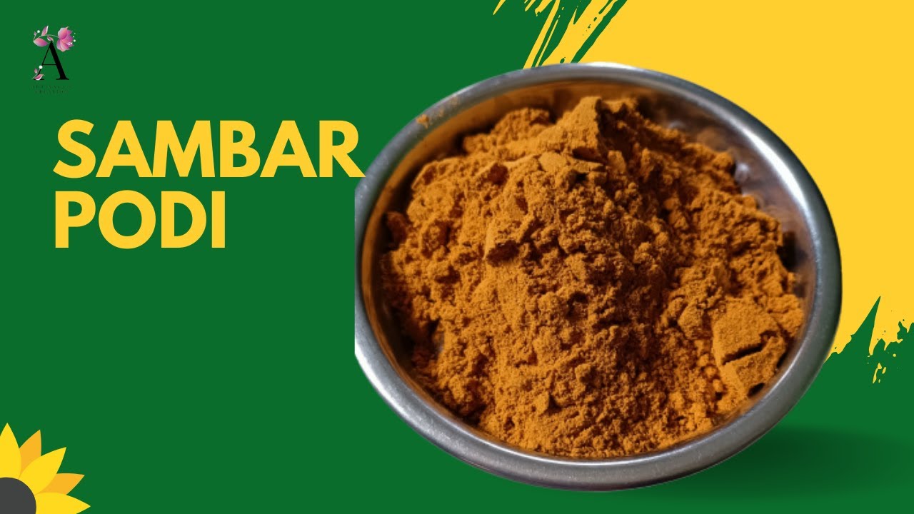 Sambar powder/சாம்பார் பொடி/ how to store sambar powder for years??