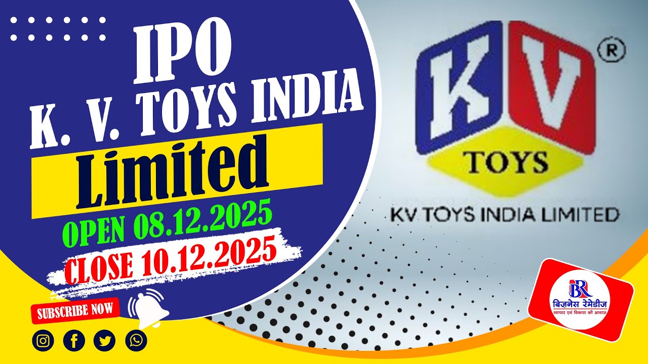 K.V. Toys India IPO Full Review By Business Remedies