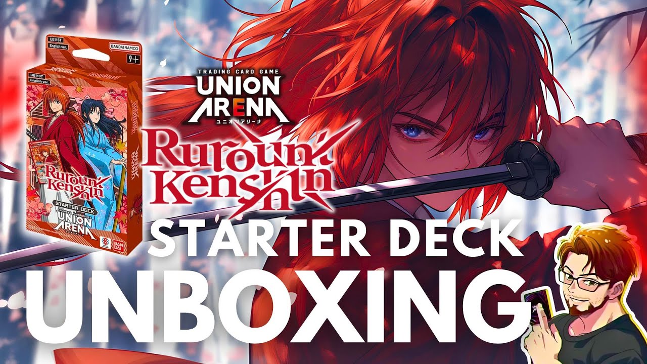 РАСПАКОВКА: Стартовый набор Rurouni Kenshin от Union Arena Trading Card Game