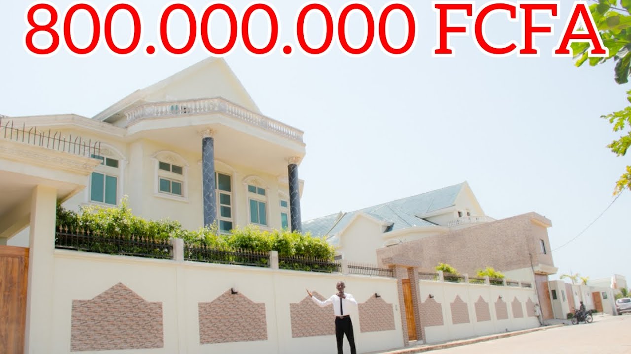 VILLA DE HAUT STANDING EN VENTE A COTONOU PLAGE A 900 M DE LA PRESIDENCE DU BENIN DERRIERE NOVOTEL