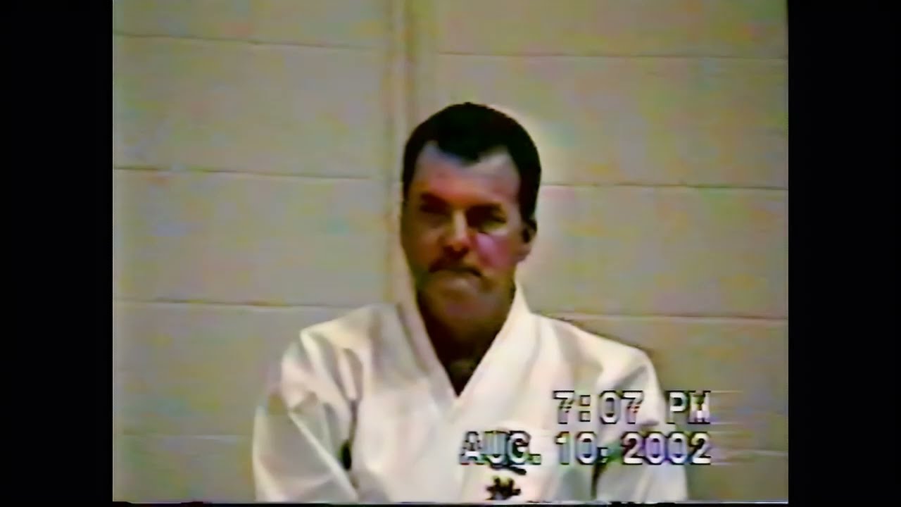 Bob Campbell Masters Test & Sanchin Kata - 2002 (Uechi Ryu)